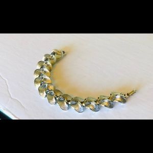 Vintage Silver Mid Century Silver Link Bracelet